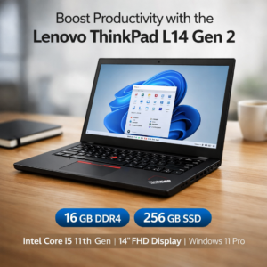 Lenovo ThinkPad L14 series Gen 2 - 16 GB DDR4 - 256 GB SSD - Intel Core i5 11th Gen 2.4 Ghz